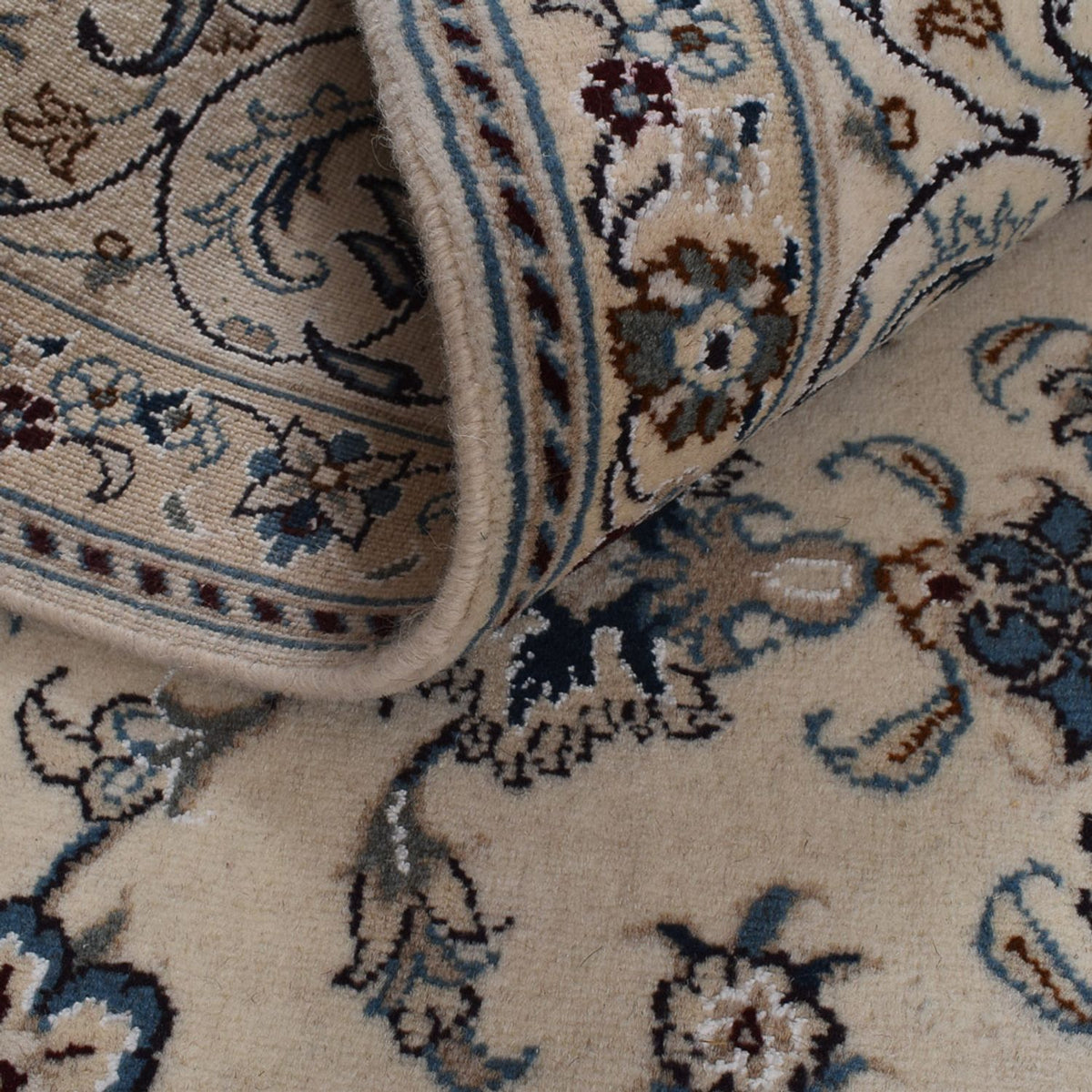 Perzisch tapijt - Nain - 301 x 195 cm - beige