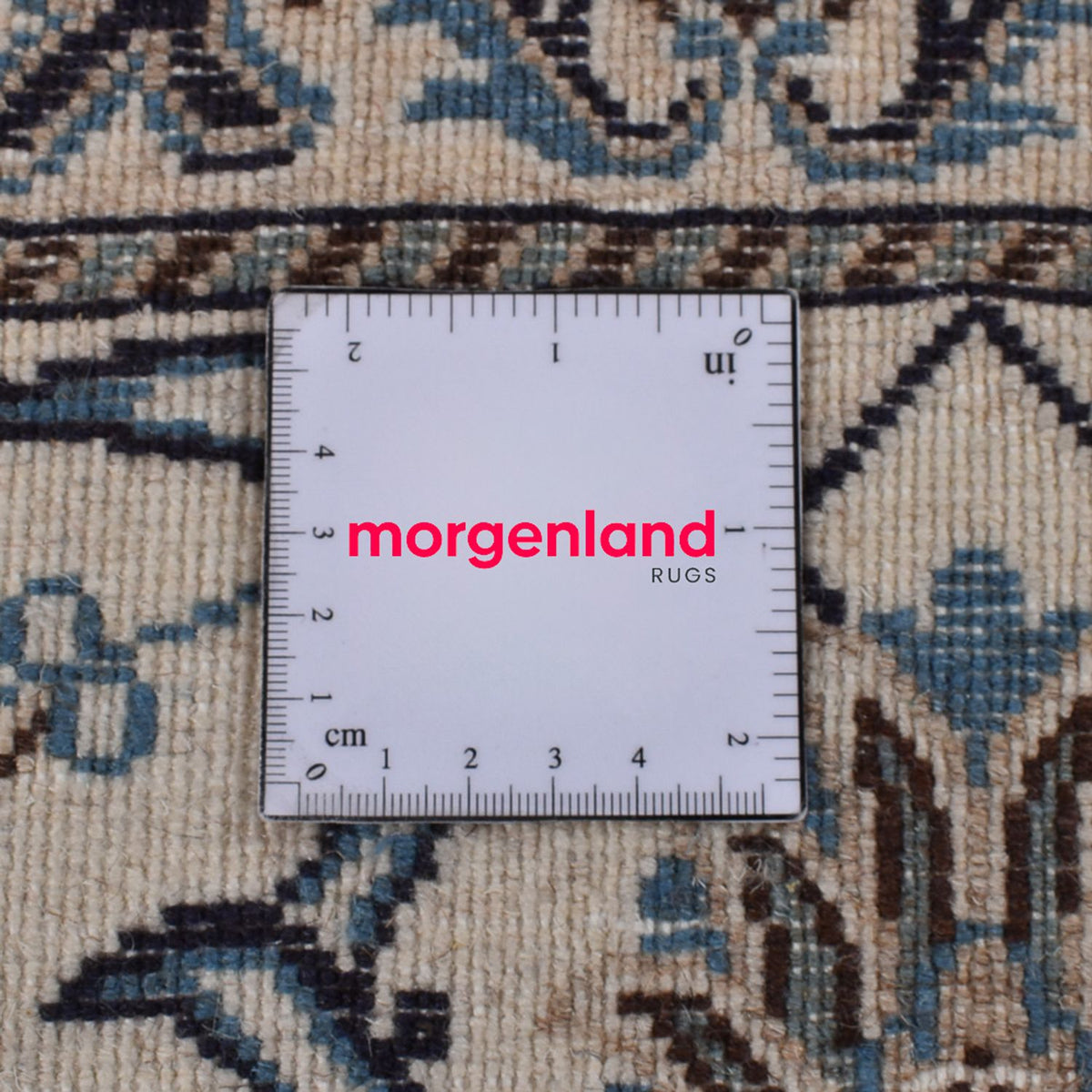 Perzisch tapijt - Nain - 295 x 195 cm - beige