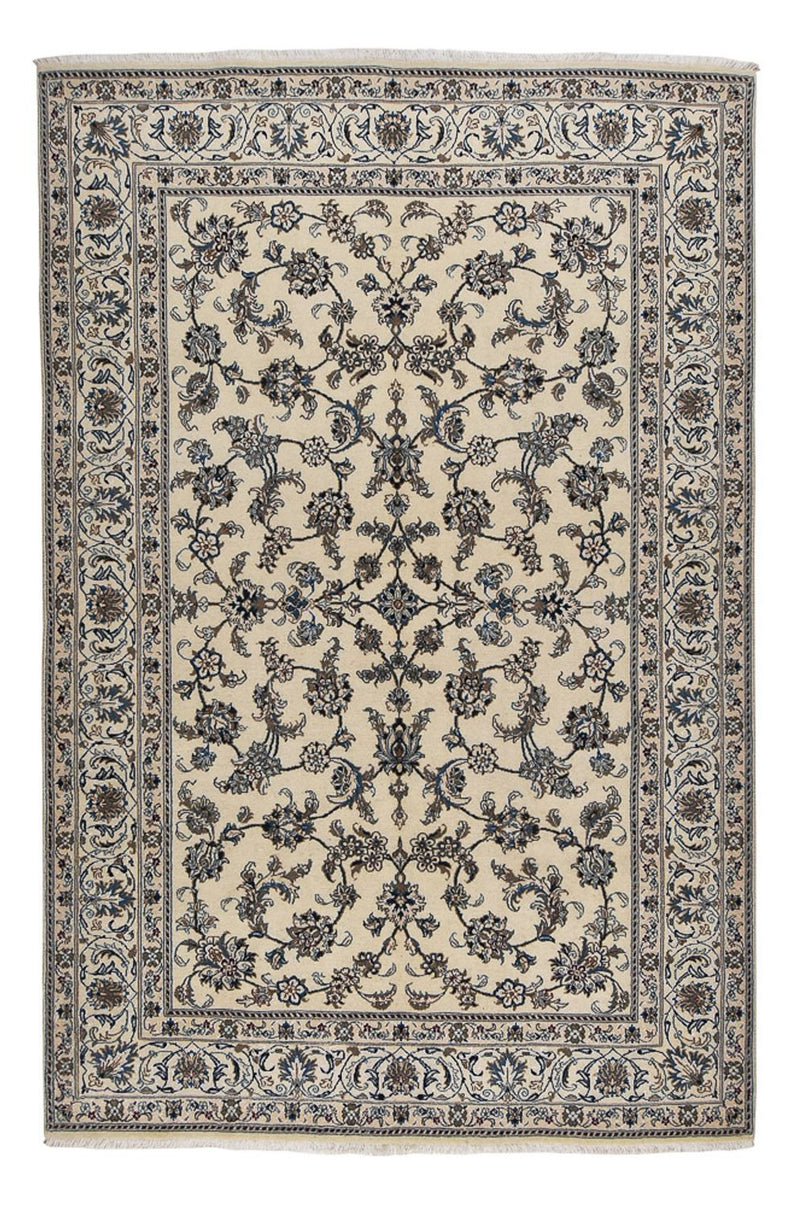 Perzisch tapijt - Nain - 300 x 195 cm - beige