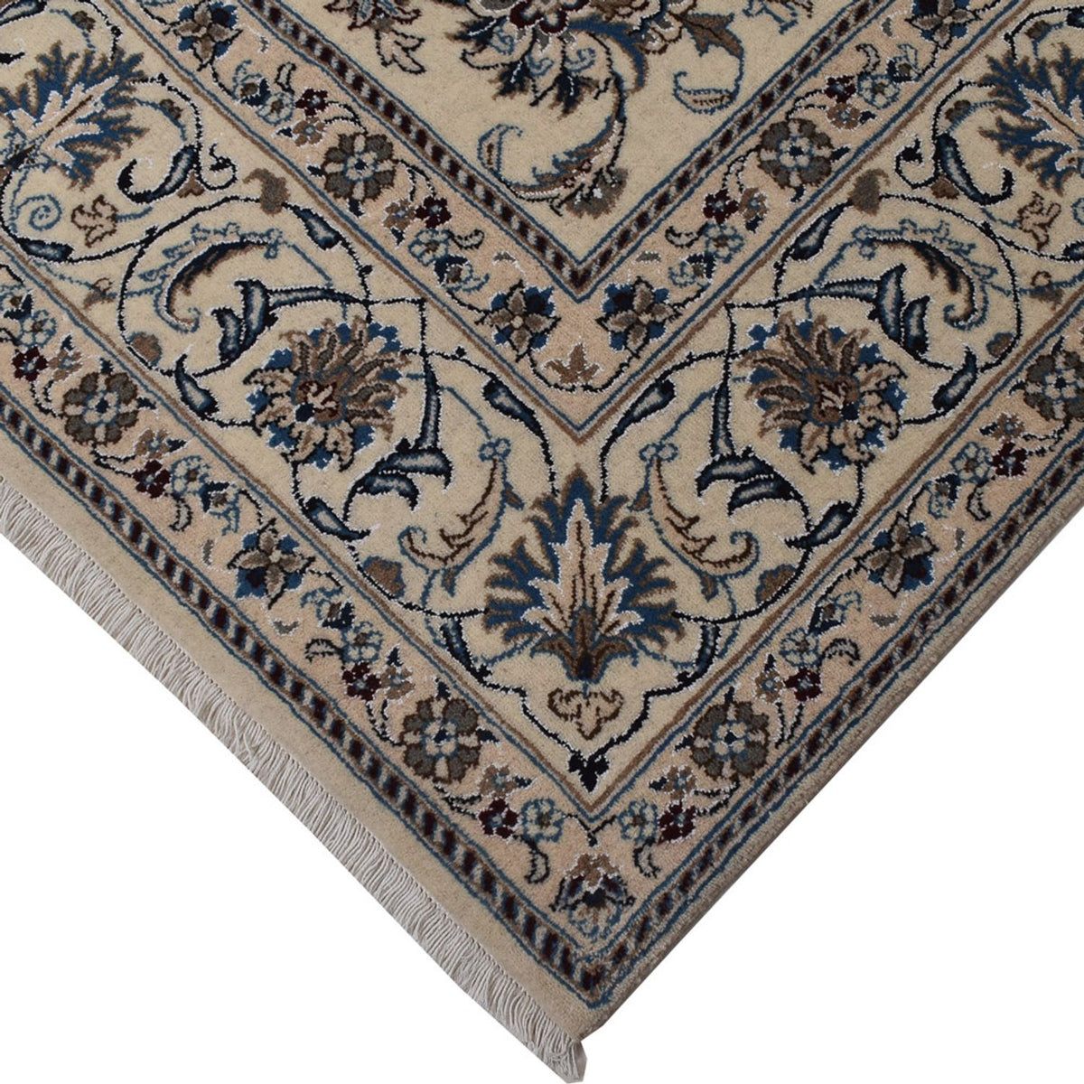 Perzisch tapijt - Nain - 300 x 195 cm - beige
