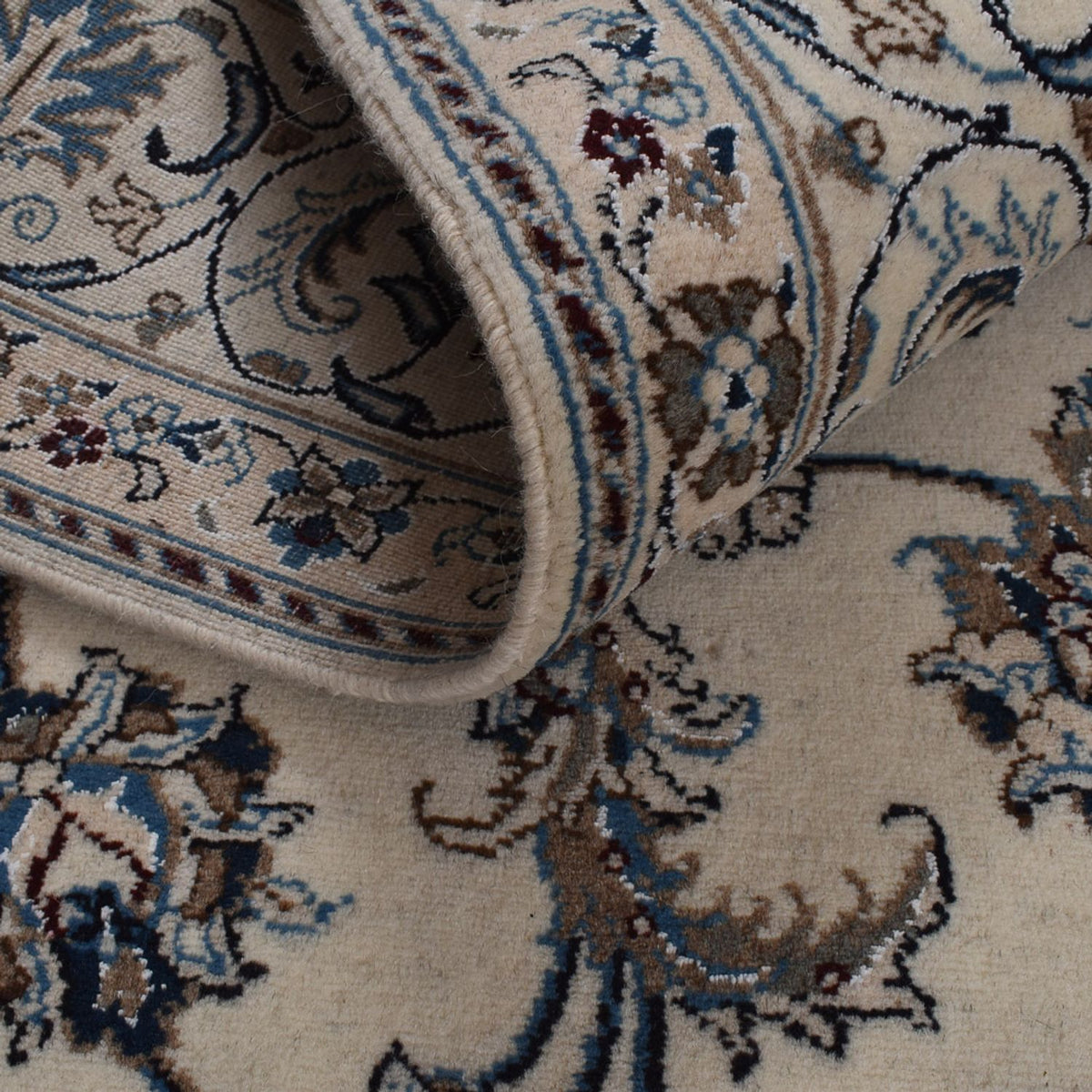 Perzisch tapijt - Nain - 300 x 195 cm - beige