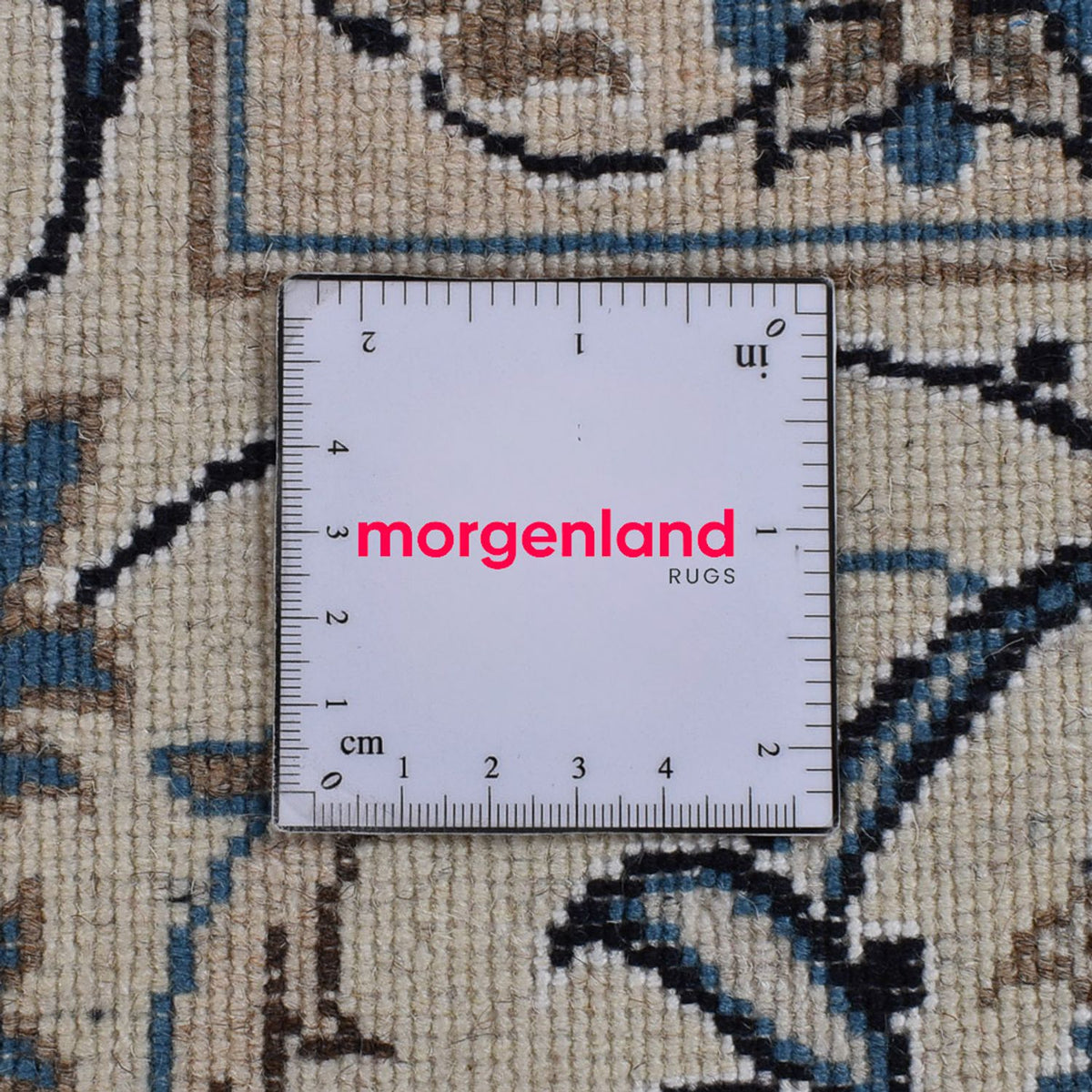 Perzisch tapijt - Nain - 300 x 195 cm - beige