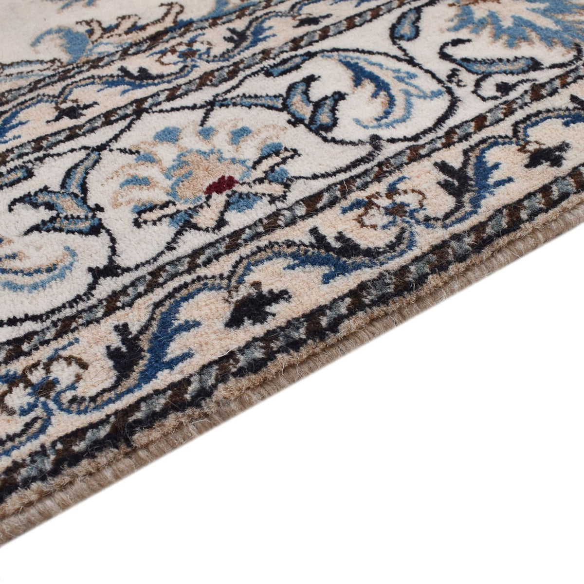 Perzisch tapijt - Nain - 205 x 147 cm - crème