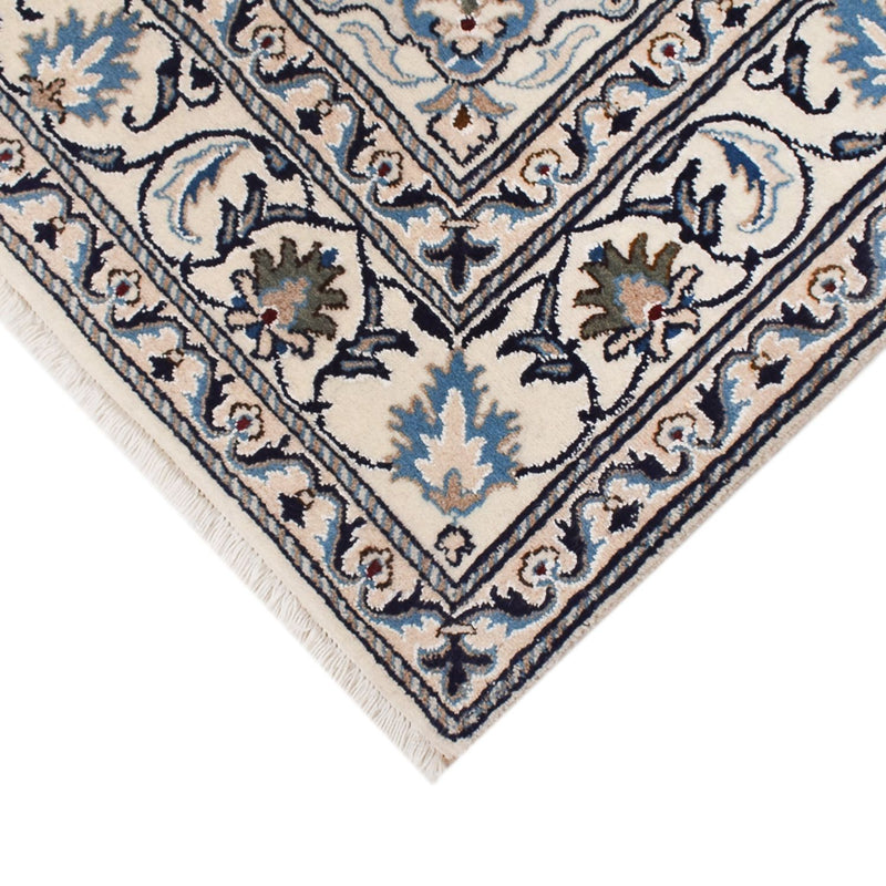 Perzisch tapijt - Nain - 202 x 146 cm - crème