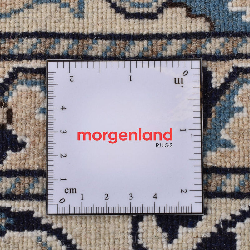 Perzisch tapijt - Nain - 202 x 146 cm - crème