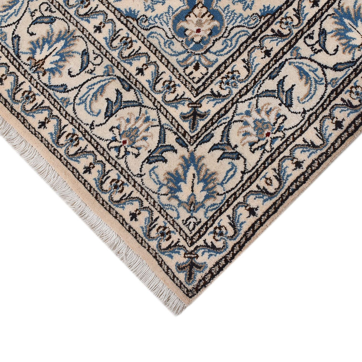 Perzisch tapijt - Nain - 218 x 150 cm - crème