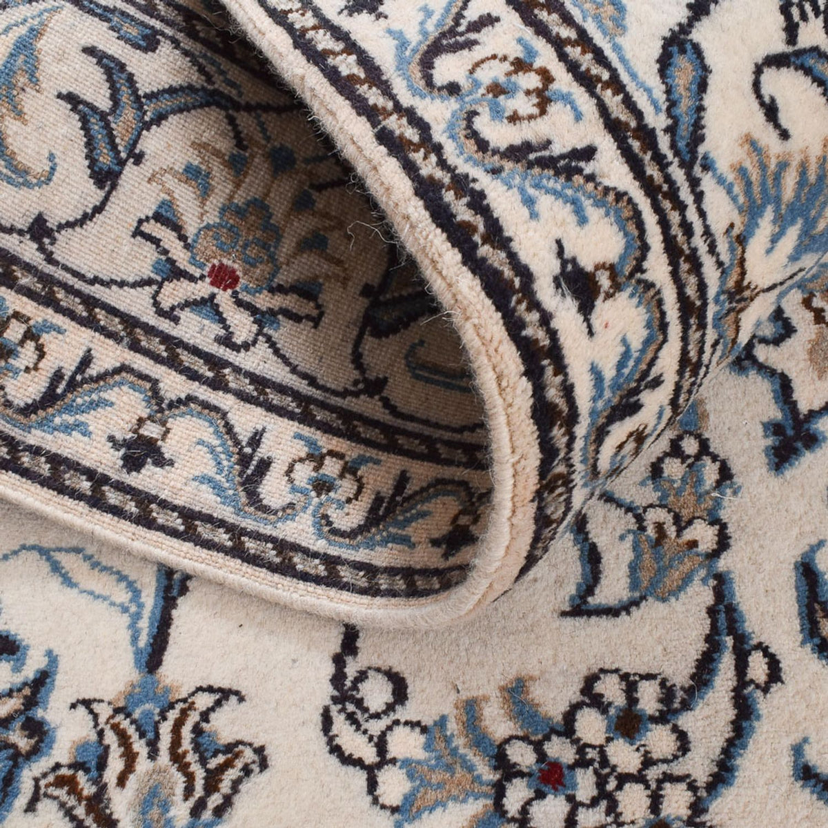 Perzisch tapijt - Nain - 218 x 150 cm - crème