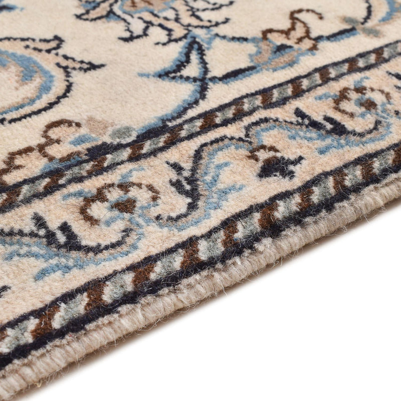 Perzisch tapijt - Nain - 142 x 69 cm - crème