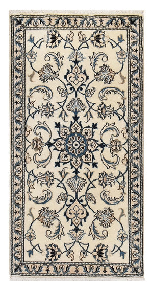 Perzisch tapijt - Nain - 137 x 69 cm - crème