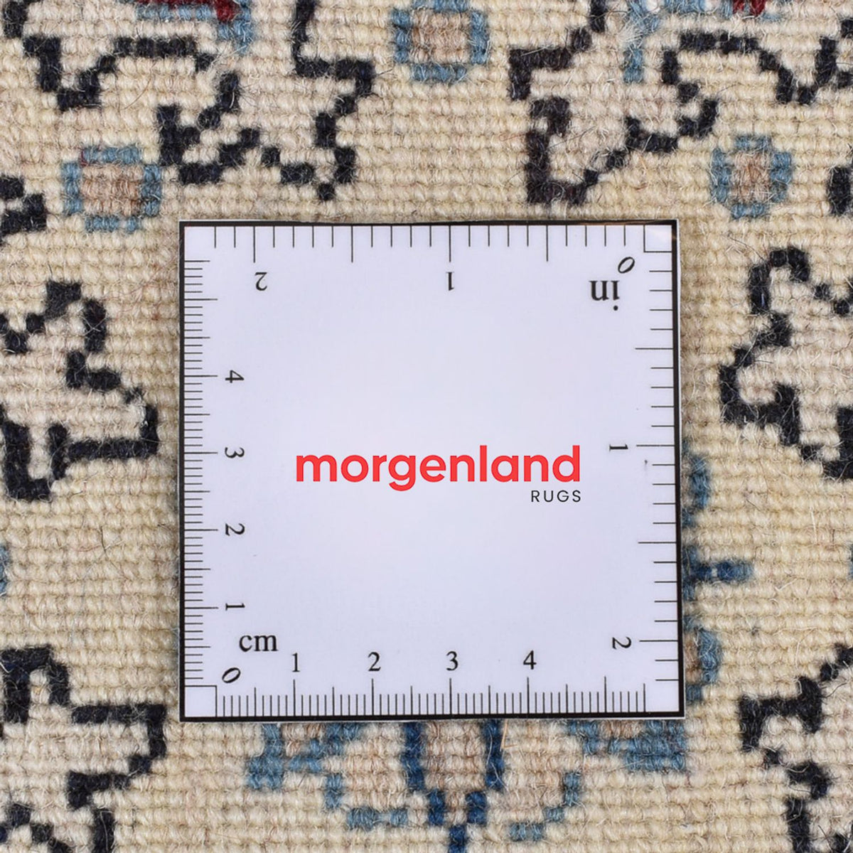 Perzisch tapijt - Nain - 87 x 56 cm - rood