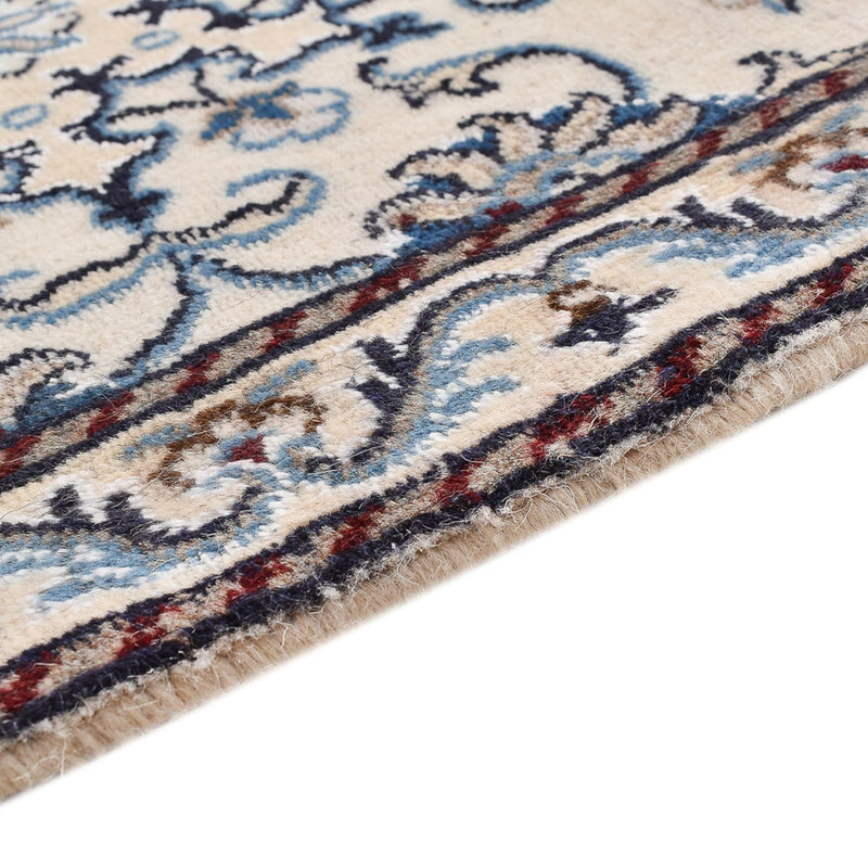 Perzisch tapijt - Nain - 90 x 56 cm - crème