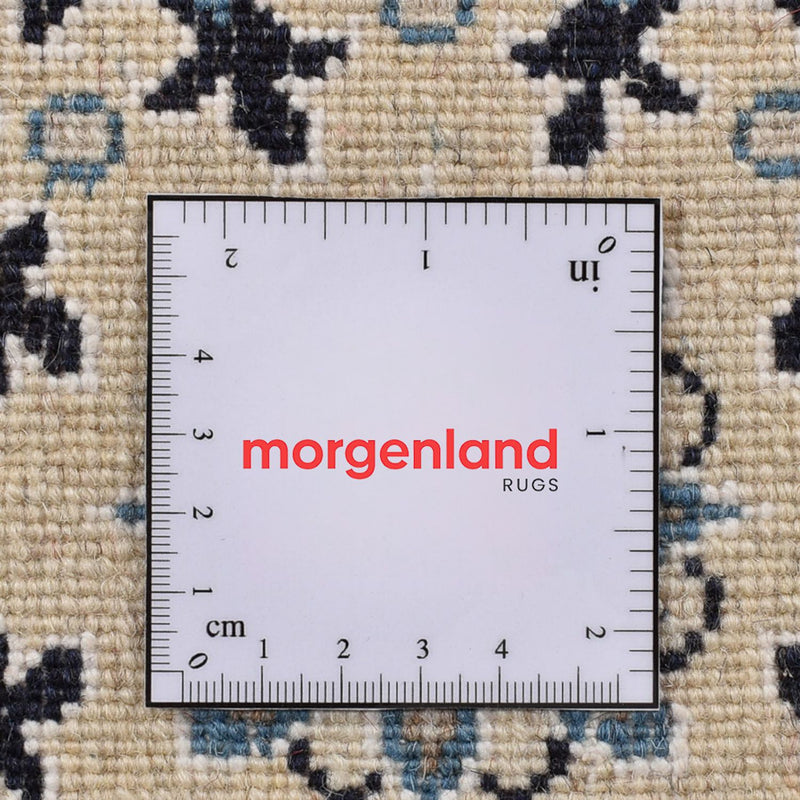 Perzisch tapijt - Nain - 90 x 56 cm - crème