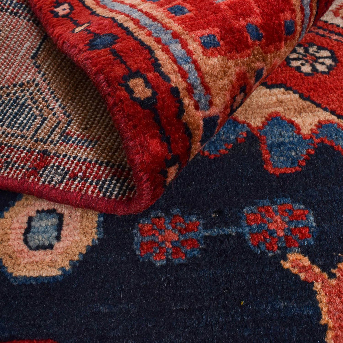 Perzisch Tapijt - Nomadisch - 191 x 118 cm - donkerblauw