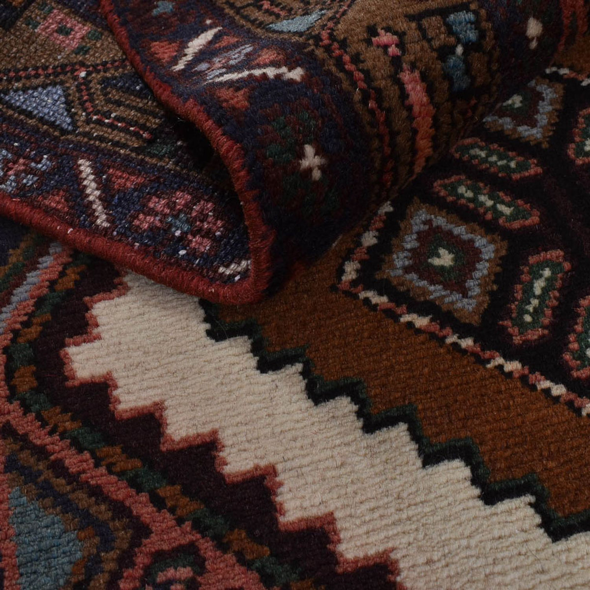 Loper Perzisch Tapijt - Nomadisch - 302 x 80 cm - veelkleurig