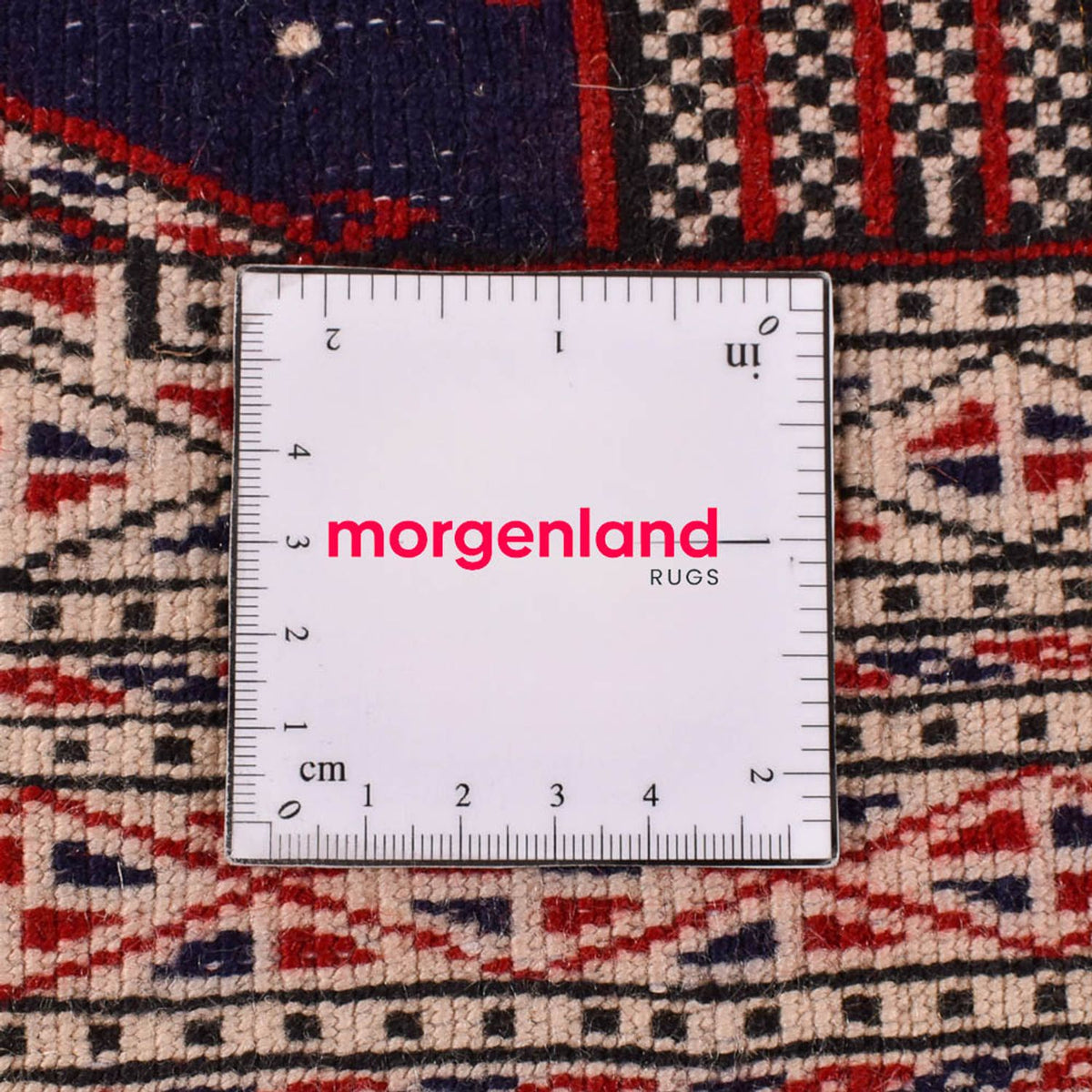 Turkaman tapijt - 175 x 125 cm - donkerblauw