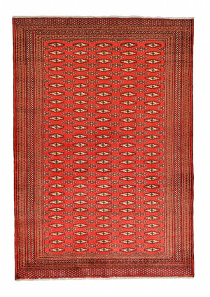 Turkaman tapijt - 189 x 130 cm - rood