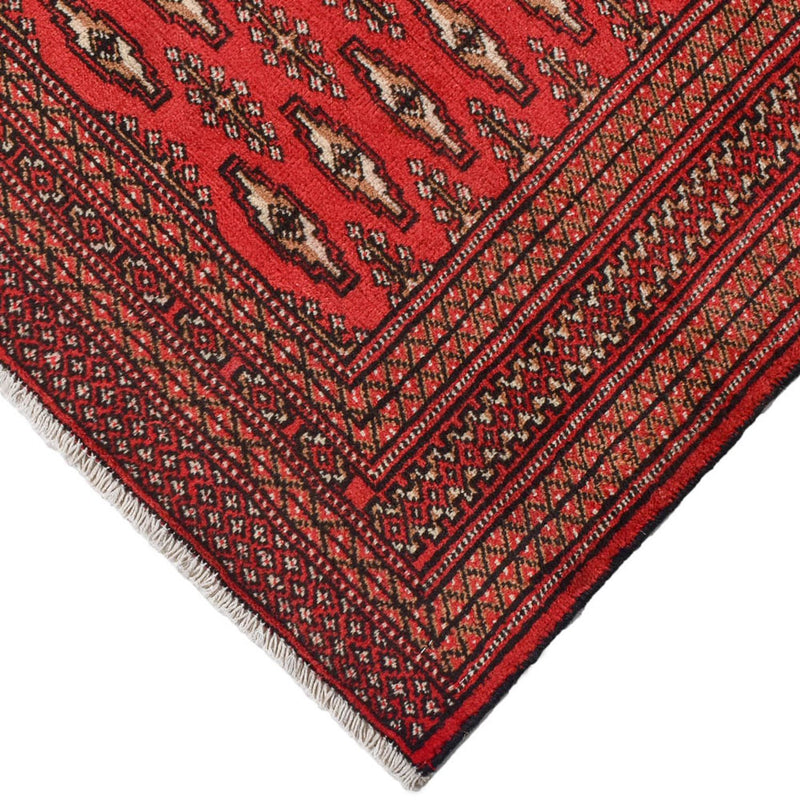 Turkaman tapijt - 189 x 130 cm - rood