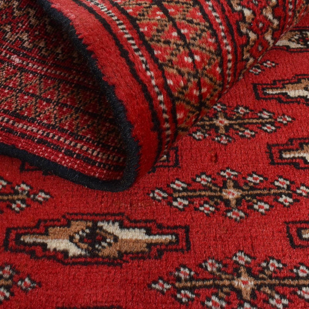Turkaman tapijt - 189 x 130 cm - rood