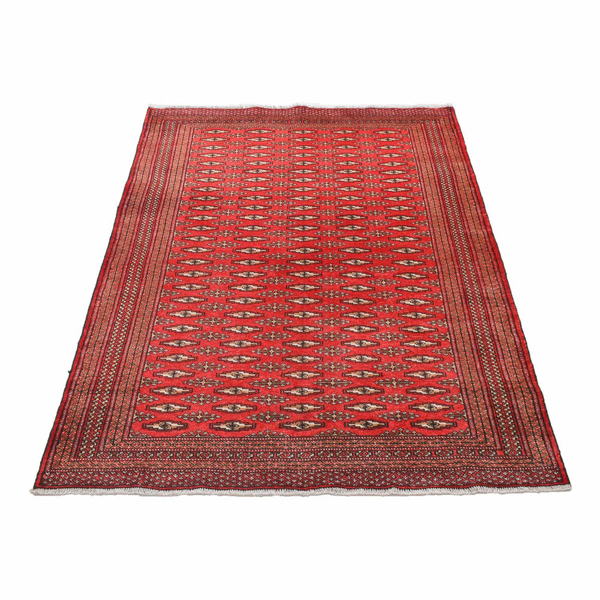 Turkaman tapijt - 189 x 130 cm - rood