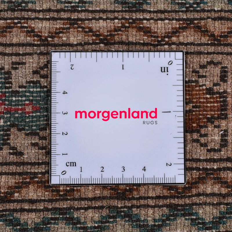 Turkaman tapijt - 199 x 143 cm - veelkleurig