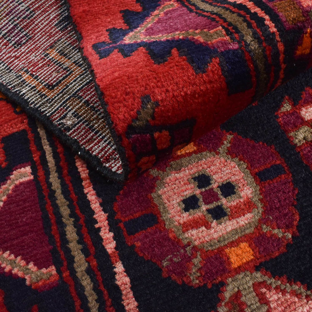 Perzisch Tapijt - Nomadisch - 178 x 114 cm - donkerblauw