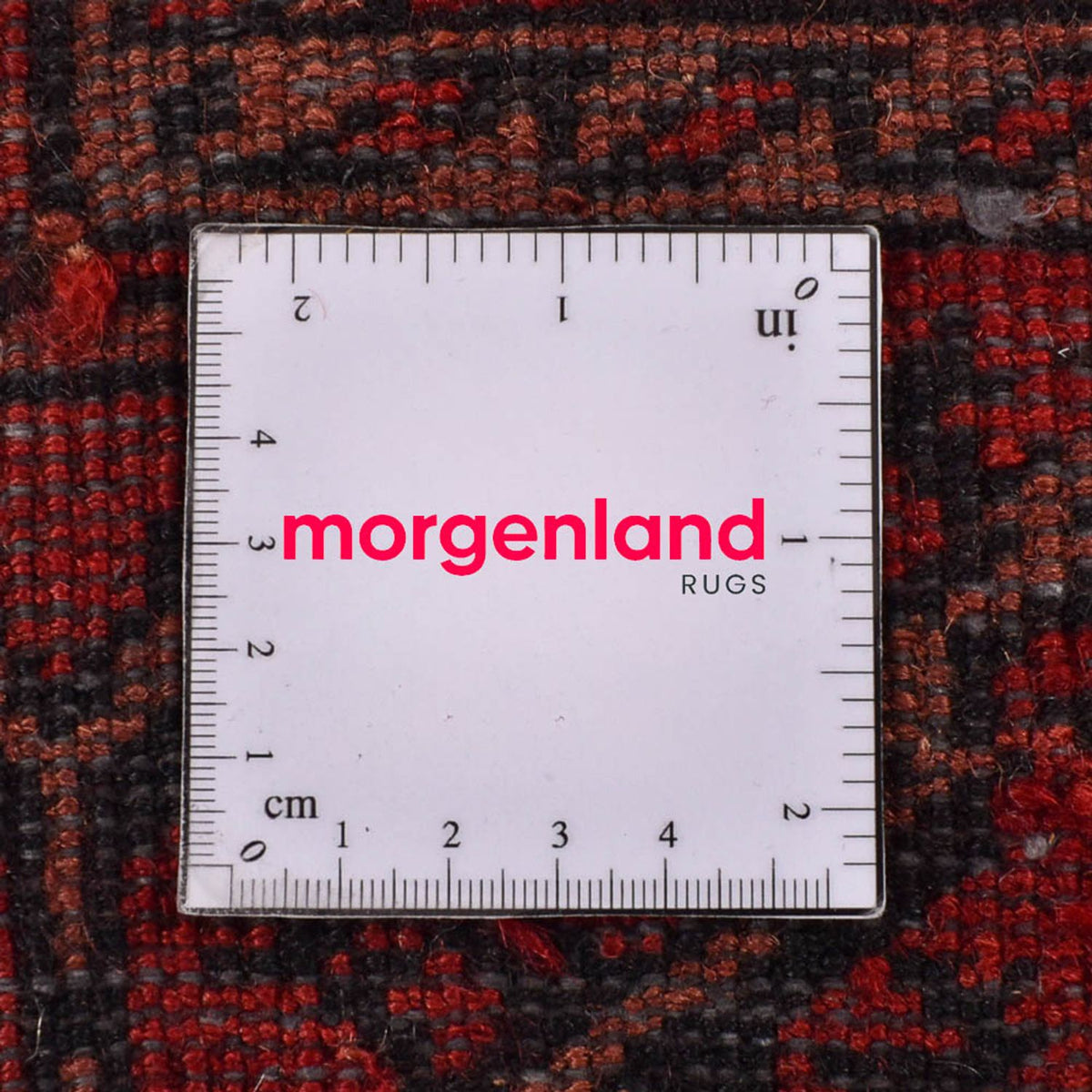 Baluch tapijt speciale vorm  - 198 x 114 cm - rood