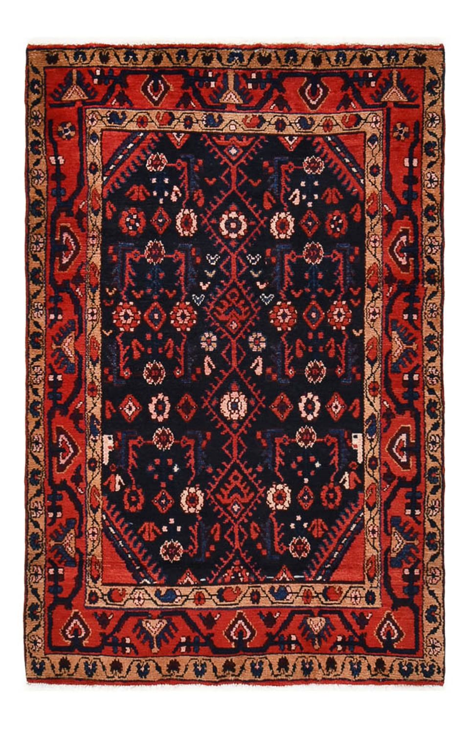 Perzisch Tapijt - Nomadisch - 173 x 111 cm - donkerblauw