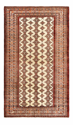 Turkaman tapijt - 204 x 121 cm - beige
