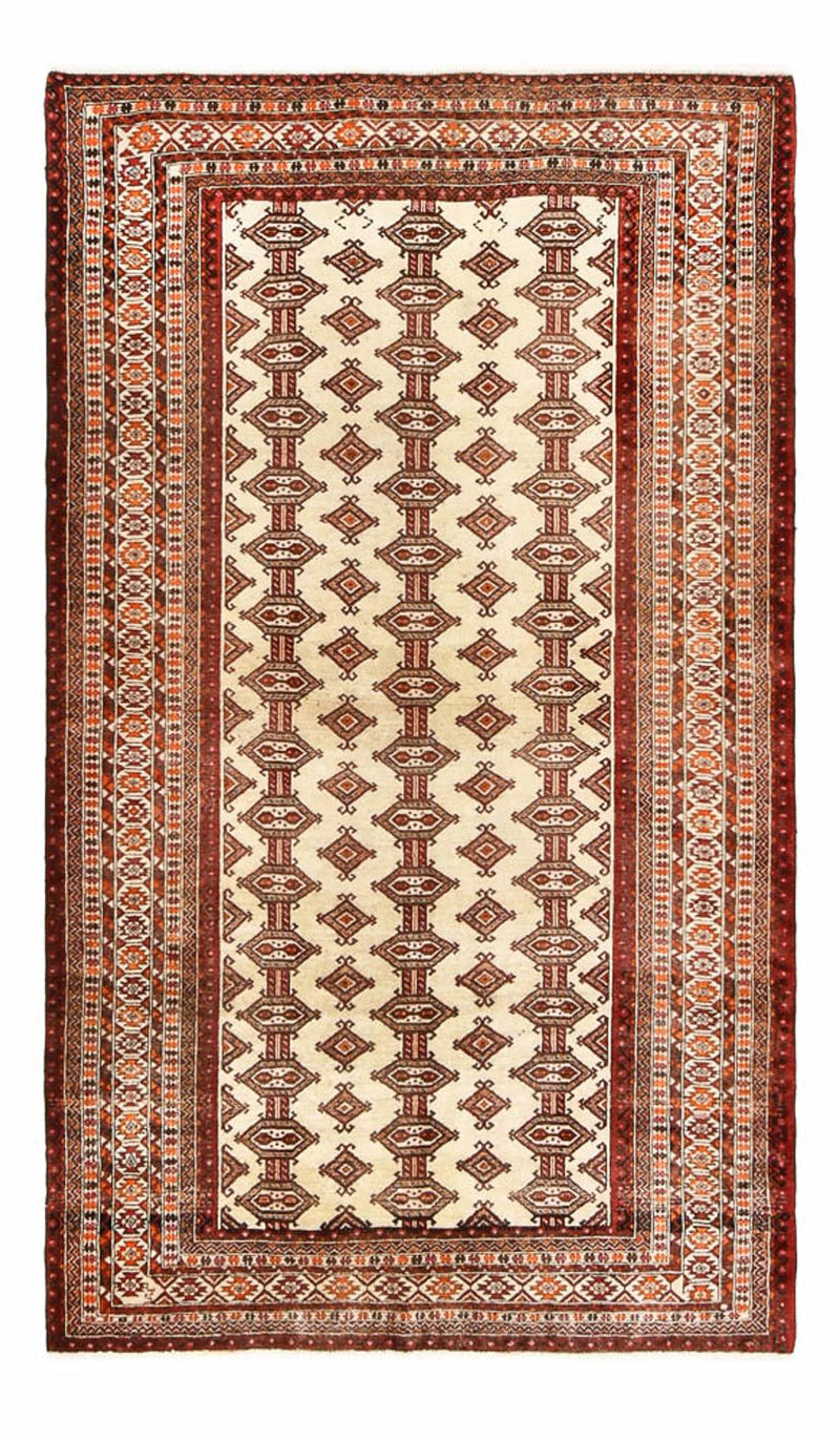Turkaman tapijt - 204 x 121 cm - beige