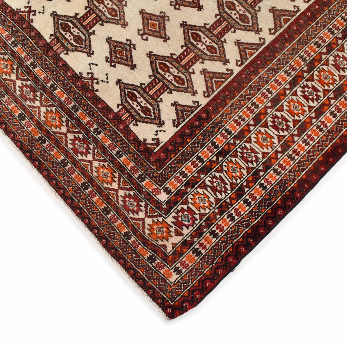 Turkaman tapijt - 204 x 121 cm - beige
