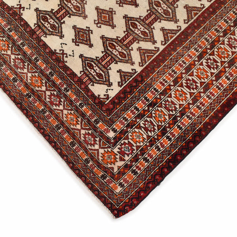 Turkaman tapijt - 204 x 121 cm - beige