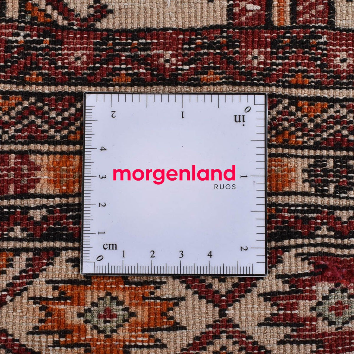 Turkaman tapijt - 204 x 121 cm - beige