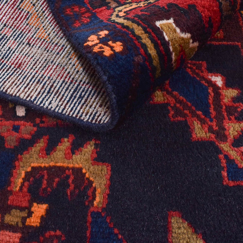 Perzisch Tapijt - Nomadisch - 207 x 130 cm - donkerblauw