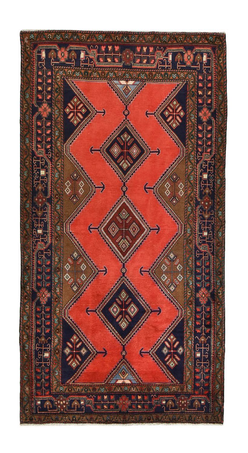 Loper Perzisch Tapijt - Nomadisch - 280 x 147 cm - rood