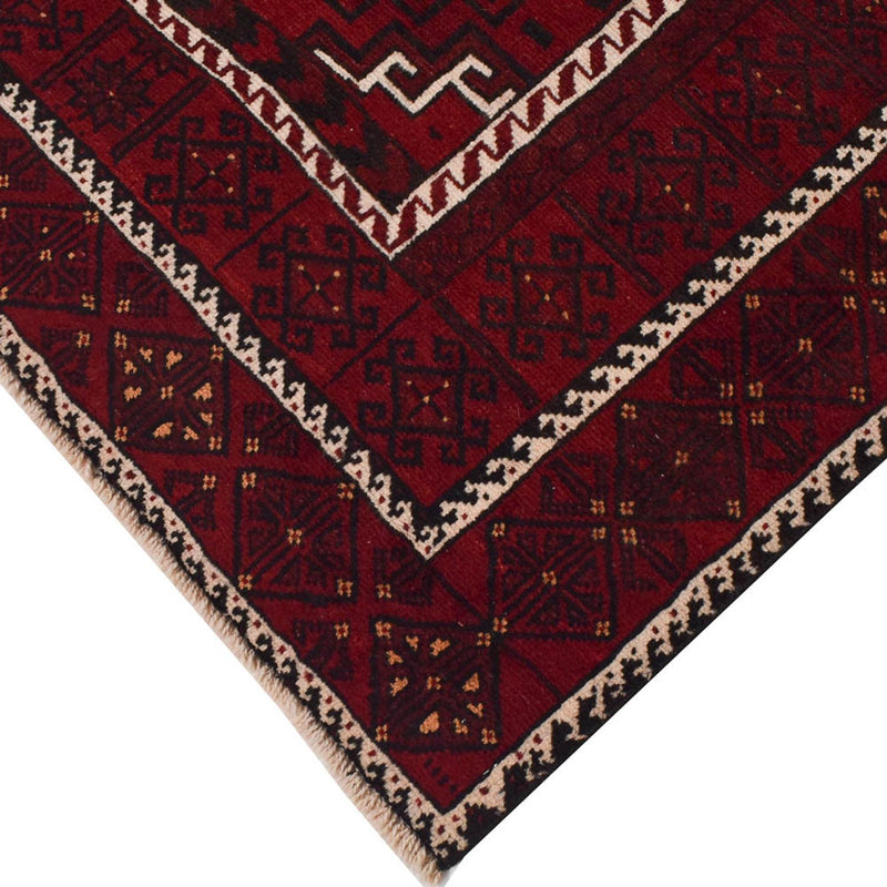 Loper Baluch tapijt - 214 x 110 cm - roest