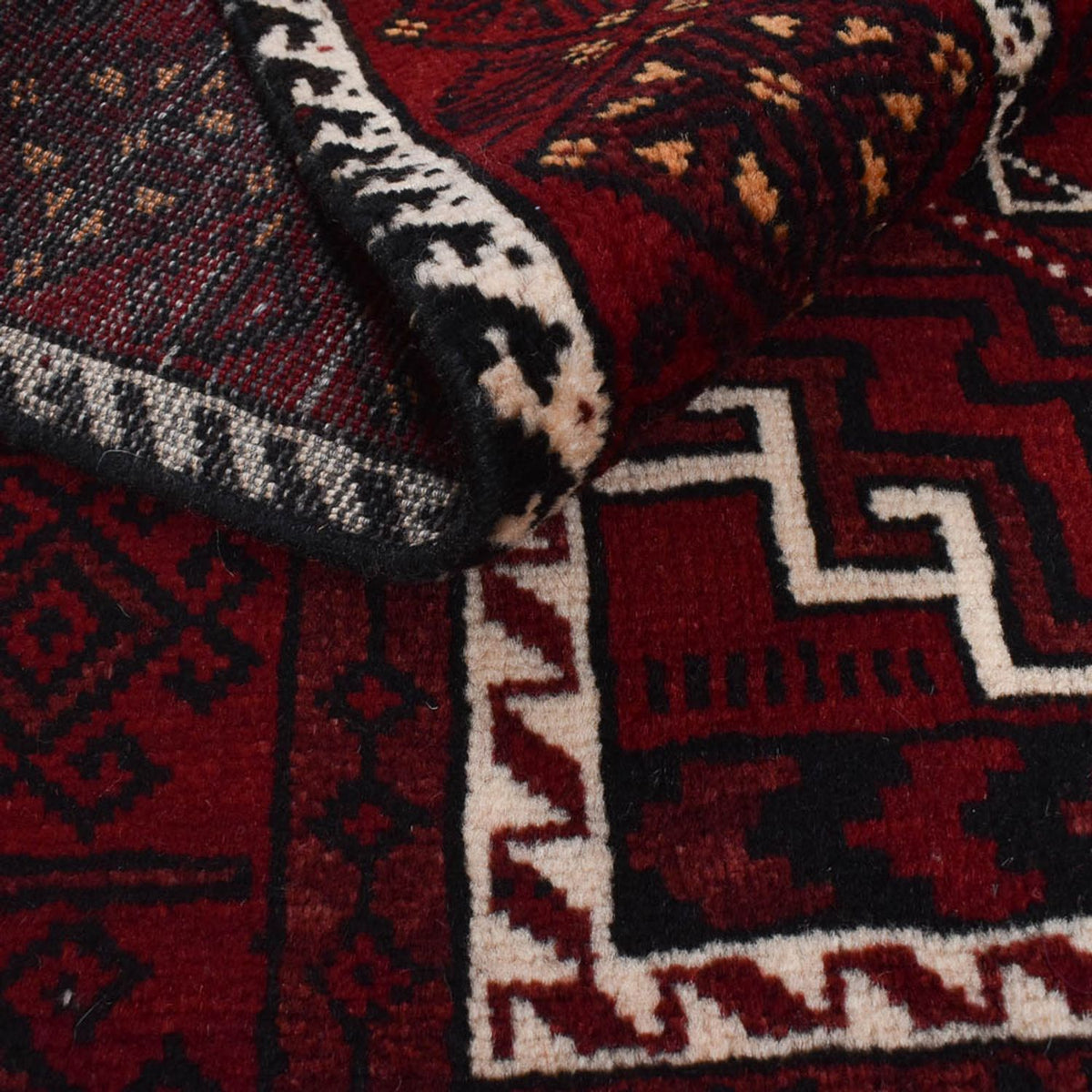 Loper Baluch tapijt - 214 x 110 cm - roest