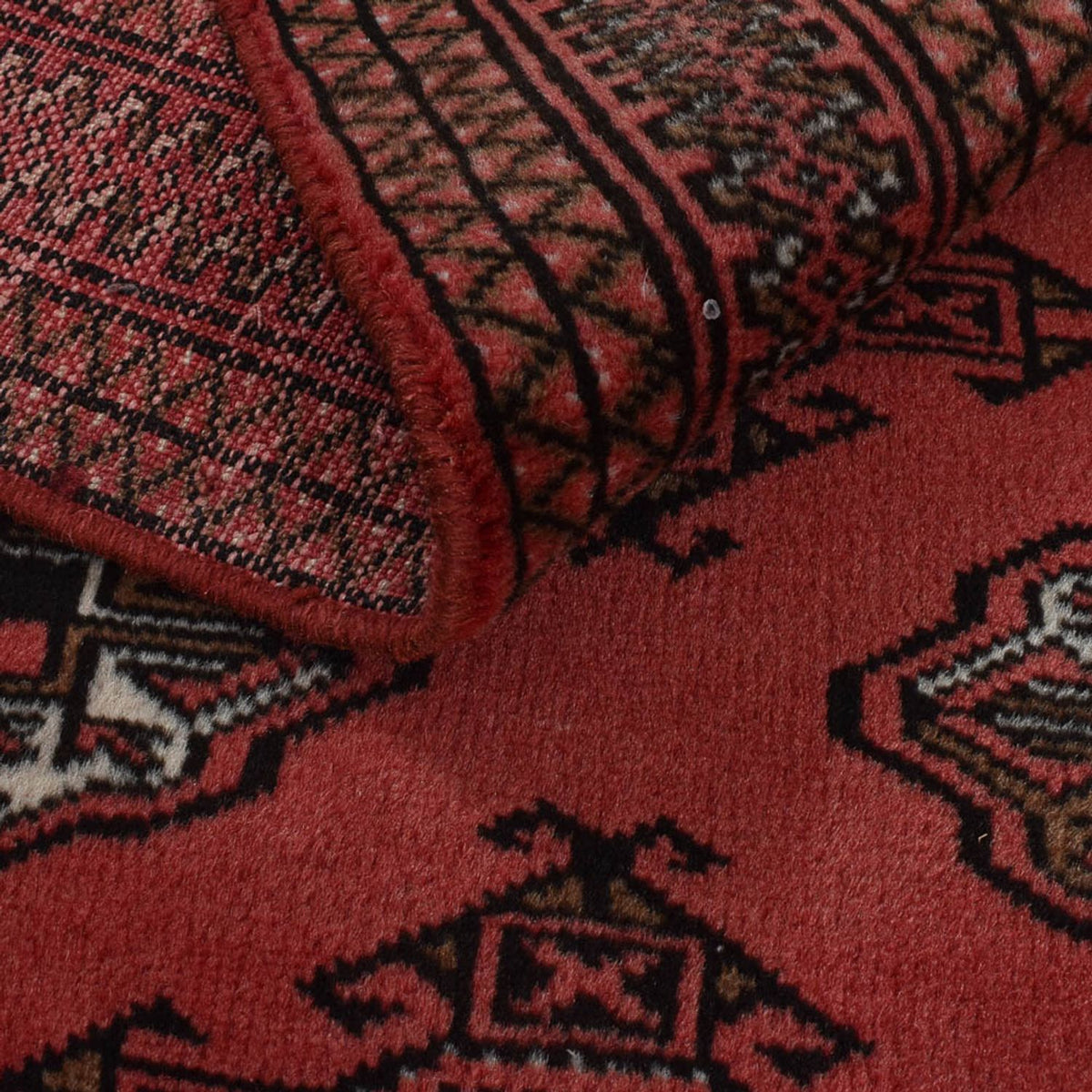 Turkaman tapijt - 188 x 126 cm - rood