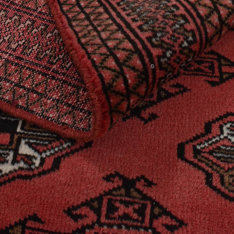 Turkaman tapijt - 188 x 126 cm - rood