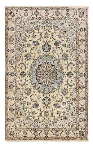 Perzisch tapijt - Nain - Koninklijk - 204 x 126 cm - beige