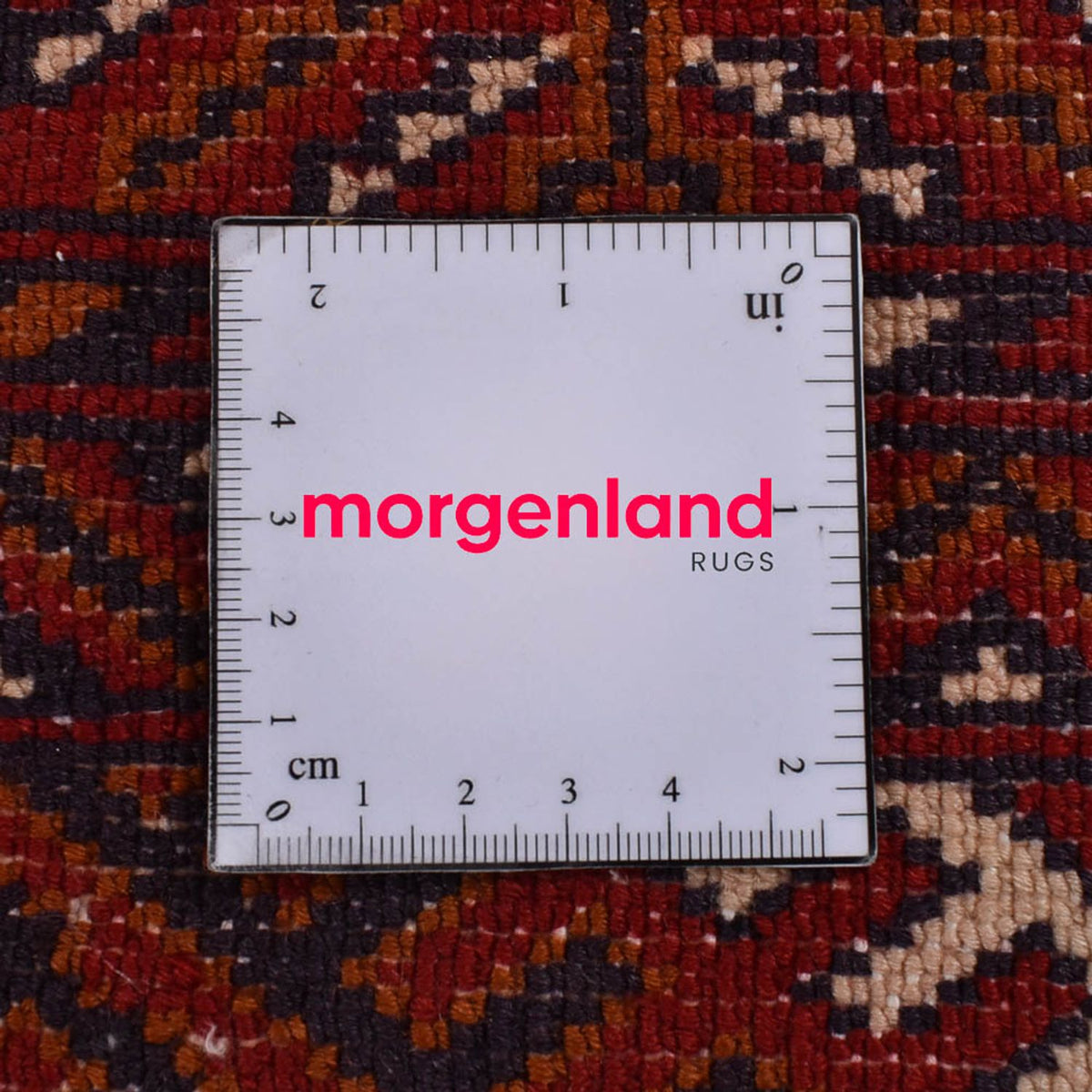 Loper Turkaman tapijt - 287 x 102 cm - rood