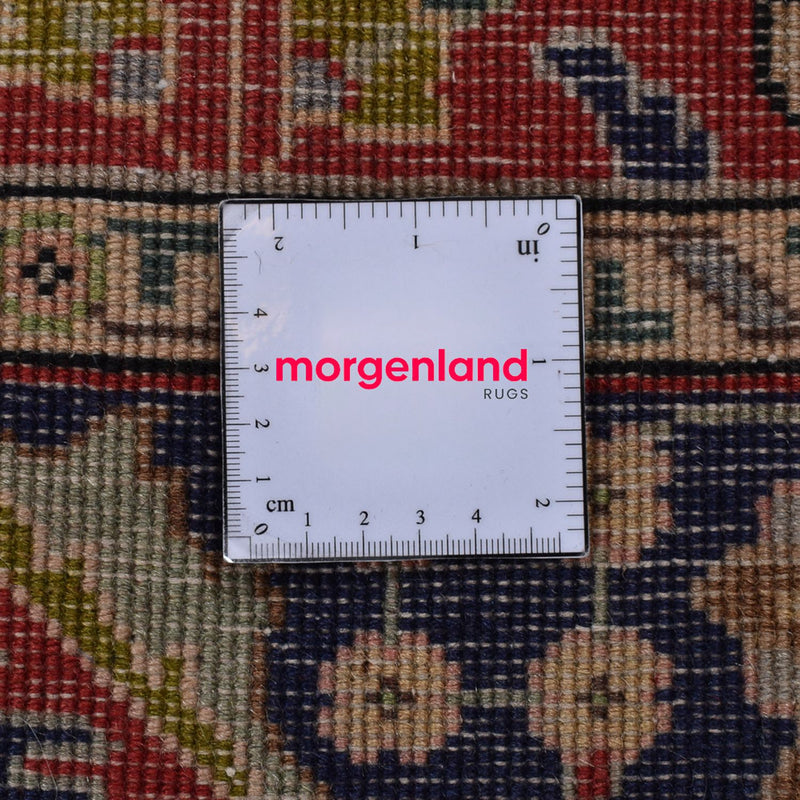 Loper Perzisch tapijt - Tabriz - 400 x 92 cm - rood