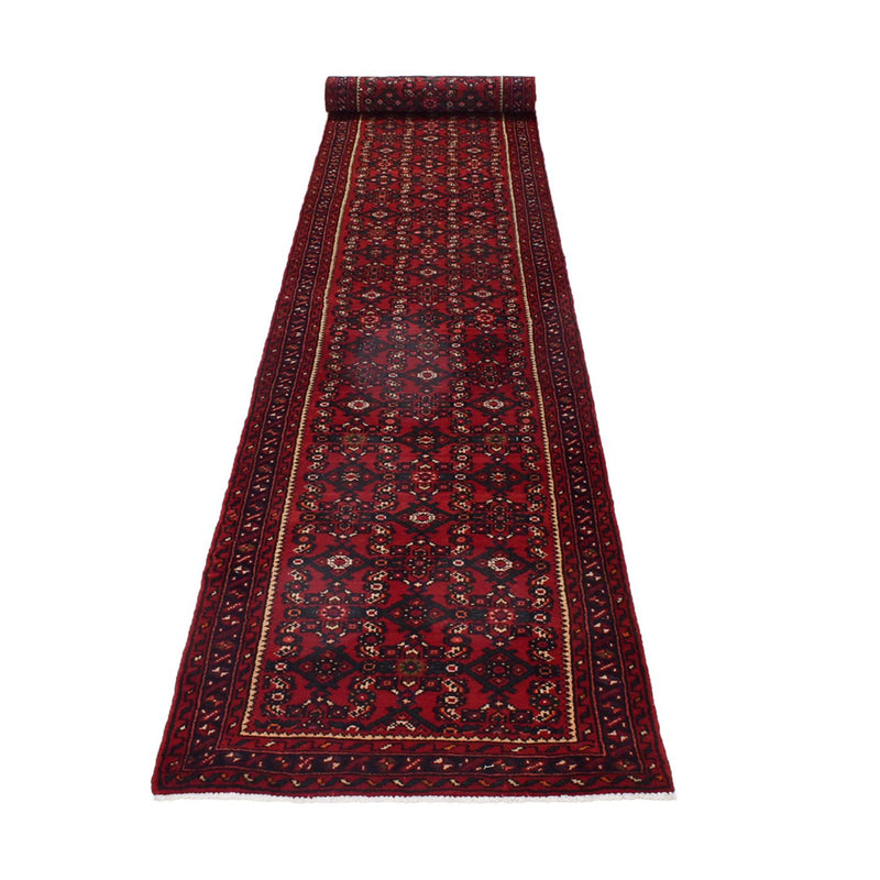Loper Perzisch Tapijt - Nomadisch - 490 x 70 cm - rood
