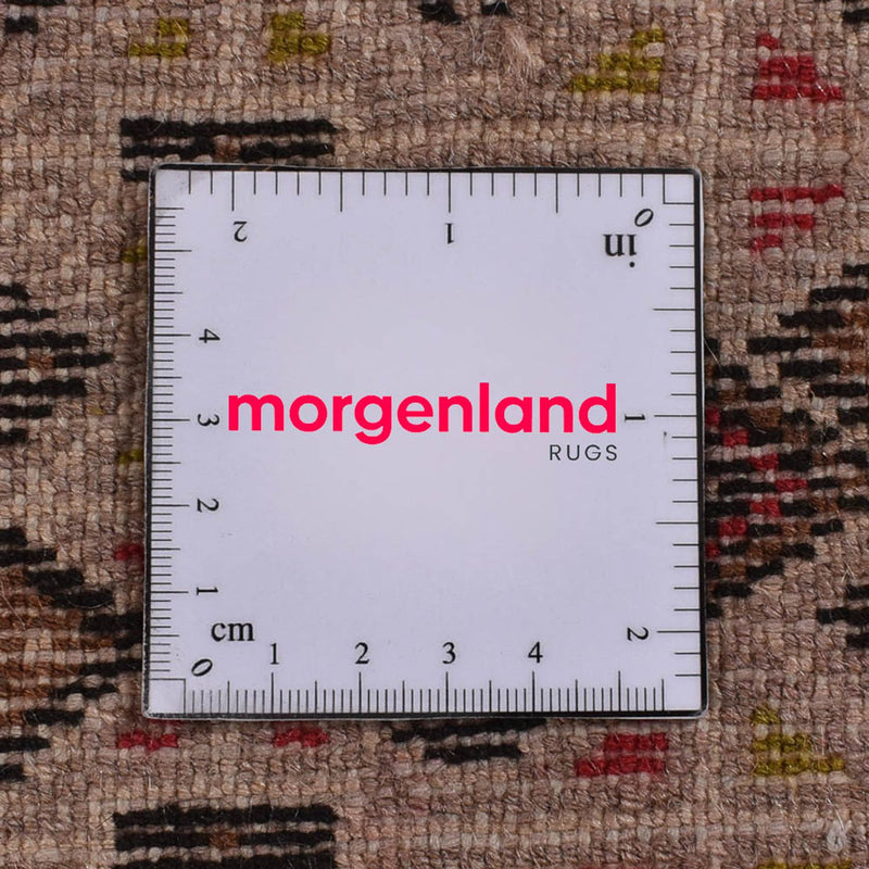 Loper Turkaman tapijt - 285 x 79 cm - zand