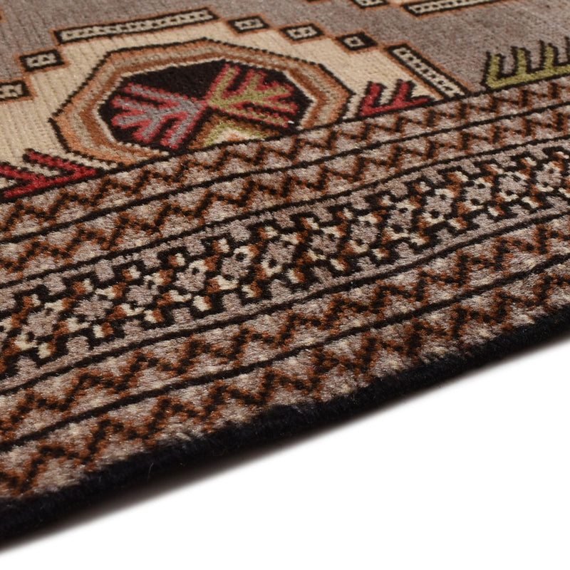 Turkaman tapijt - 188 x 127 cm - veelkleurig