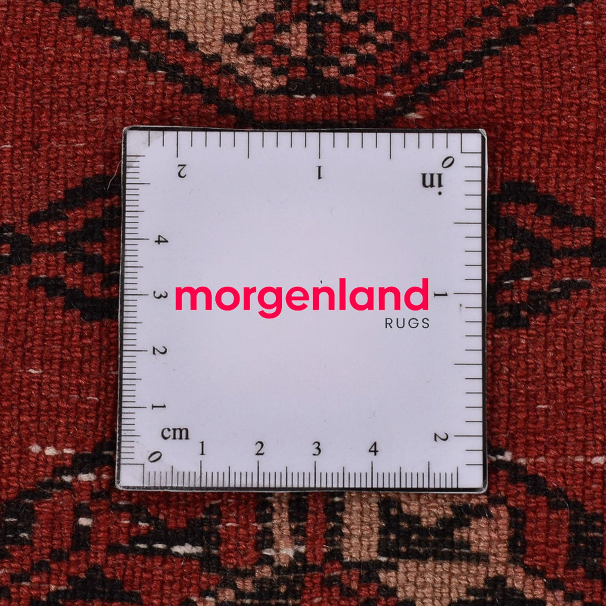 Loper Turkaman tapijt - 266 x 97 cm - rood