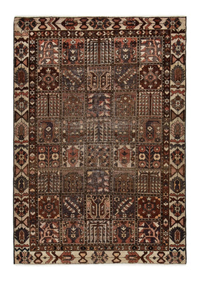 Vintage tapijt - 282 x 198 cm - donkerbruin