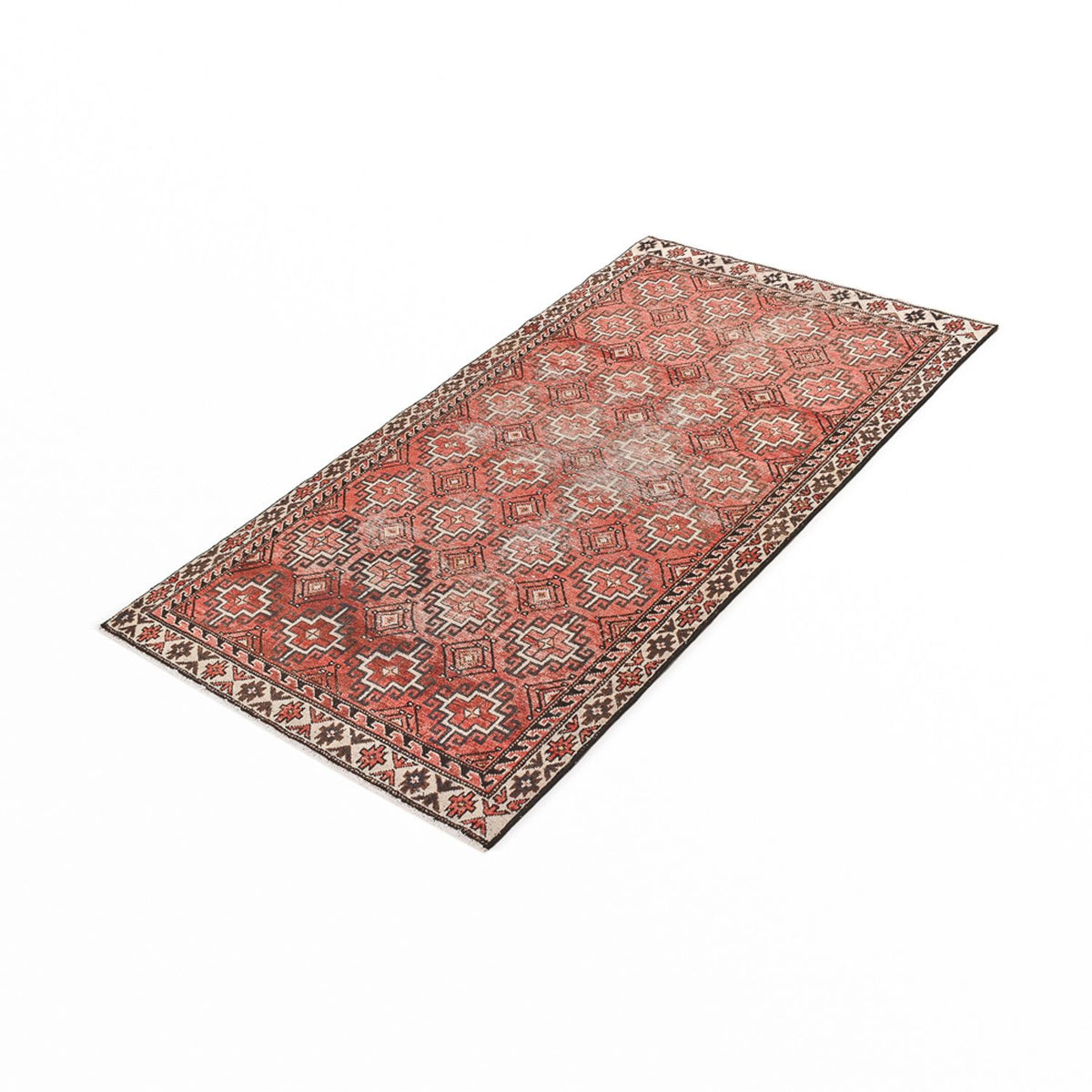 Loper Vintage tapijt - 194 x 108 cm - rood