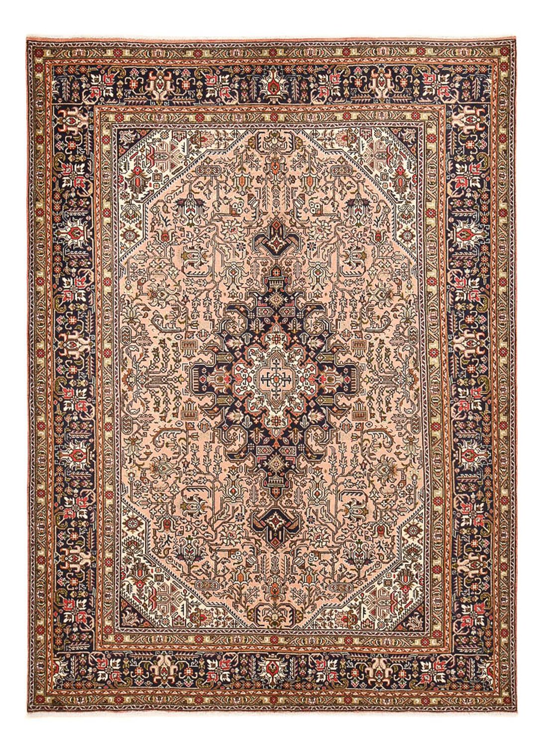 Perzisch tapijt - Tabriz - 291 x 206 cm - licht rood