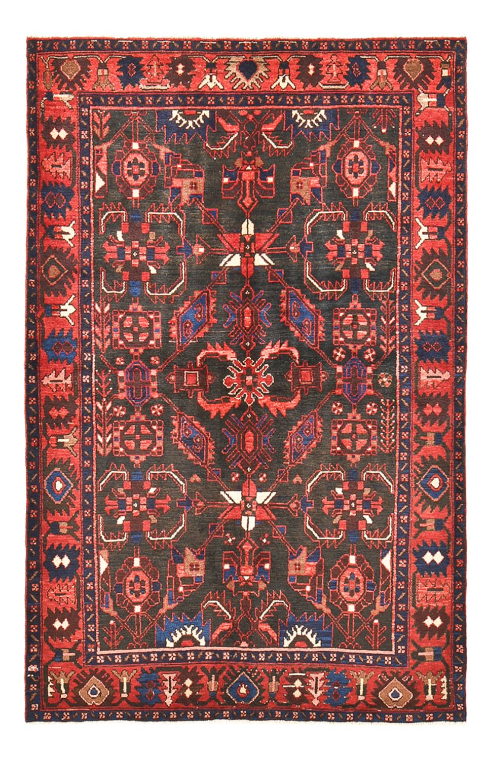 Perzisch Tapijt - Nomadisch - 212 x 139 cm - rood