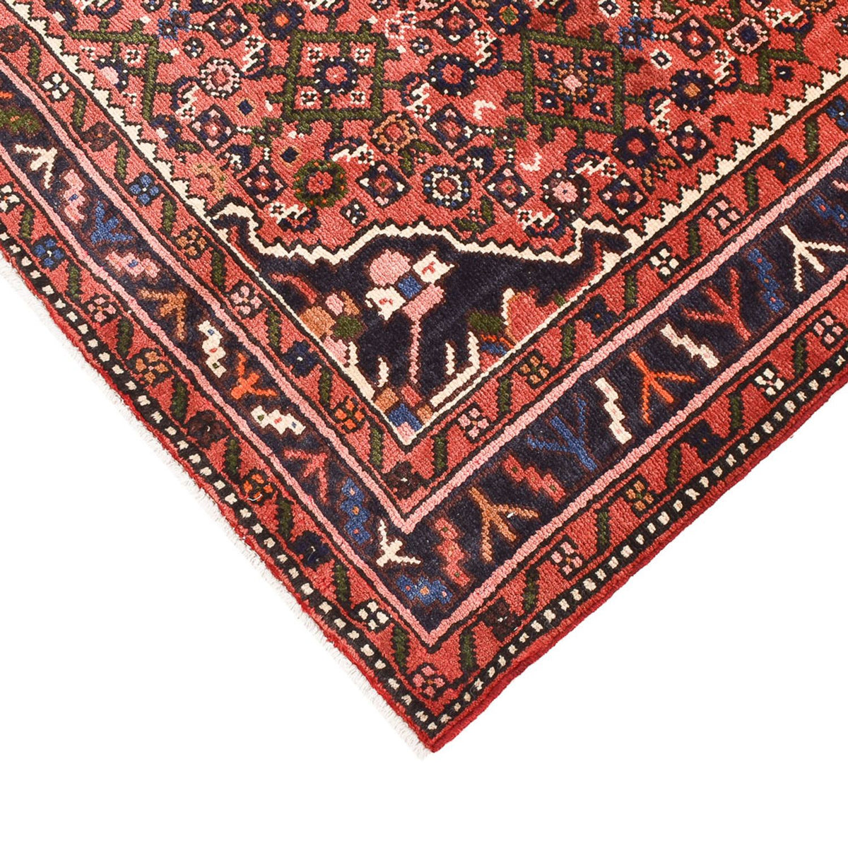 Loper Perzisch Tapijt - Nomadisch - 240 x 116 cm - licht rood